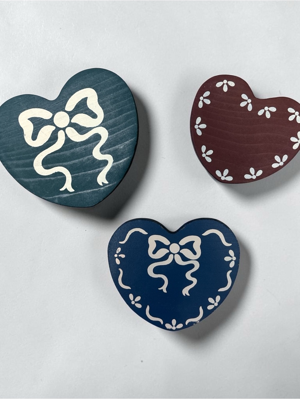 Vintage Hearts Wall Art